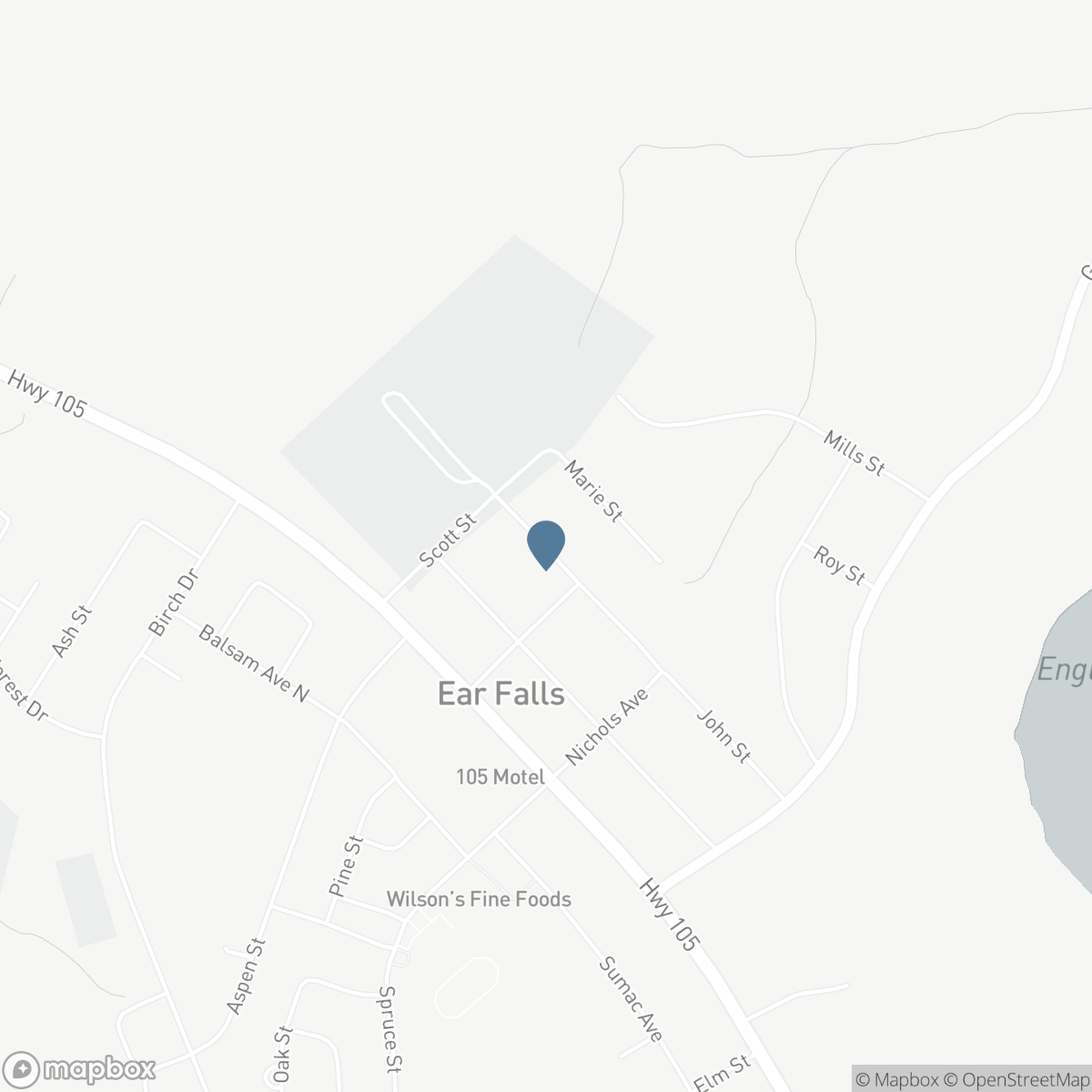 8 JOHN STREET, Ear Falls, Ontario P0V 1T0